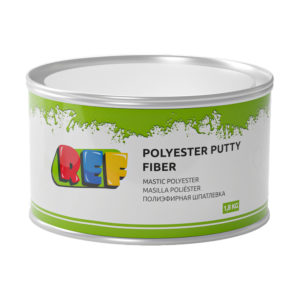 Шпатлевка REF со стеклом Polyester Putty Fiber 1,8кг